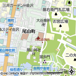 石川県金沢市尾山町9周辺の地図