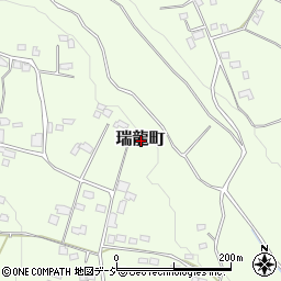 茨城県常陸太田市瑞龍町周辺の地図