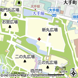 石川県金沢市丸の内周辺の地図
