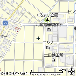 石川県金沢市打木町周辺の地図