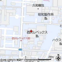 西川レベックス株式会社周辺の地図