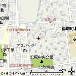 石川県金沢市福増町北1200周辺の地図