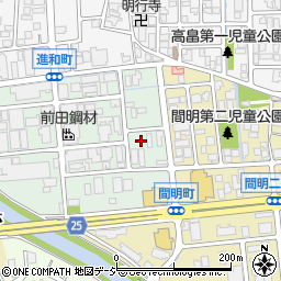 石川県金沢市進和町52周辺の地図