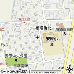 石川県金沢市福増町北1120周辺の地図