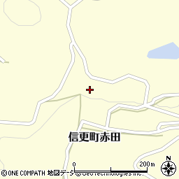 長野県長野市信更町赤田475周辺の地図