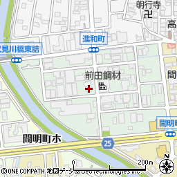 石川県金沢市進和町22周辺の地図