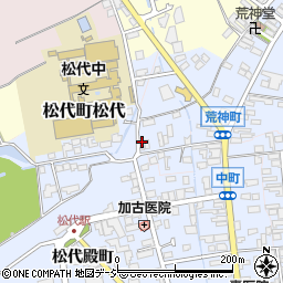 長野県長野市松代町松代殿町124-1周辺の地図