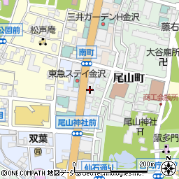 金沢高岡町郵便局周辺の地図