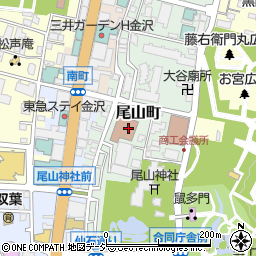 石川県退職公務員連盟周辺の地図