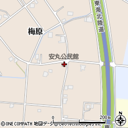 安丸公民館周辺の地図