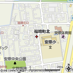 石川県金沢市福増町北1115周辺の地図
