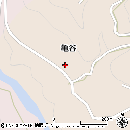 富山県富山市亀谷687-1周辺の地図