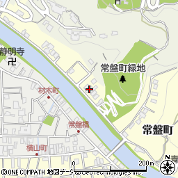 石川県金沢市常盤町34周辺の地図
