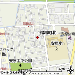 石川県金沢市福増町北1125周辺の地図
