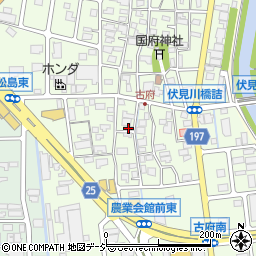 第２吉田荘周辺の地図
