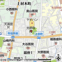 栃木県鹿沼市上田町1896周辺の地図