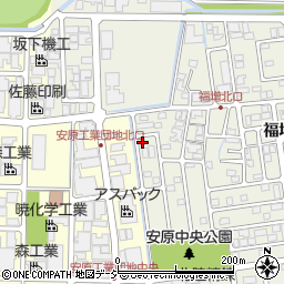 石川県金沢市福増町北1160周辺の地図