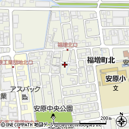 石川県金沢市福増町北159-2周辺の地図