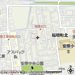 石川県金沢市福増町北159-3周辺の地図