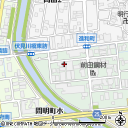石川県金沢市進和町13周辺の地図