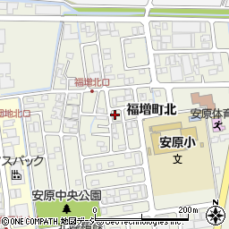 石川県金沢市福増町北1123周辺の地図