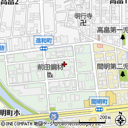 石川県金沢市進和町19周辺の地図