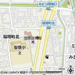石川県金沢市福増町北1074周辺の地図