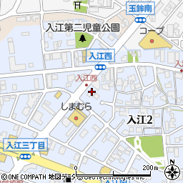 有限会社ジョアン　入江店周辺の地図