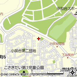 日立市こさきだい第2児童公園周辺の地図