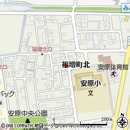 石川県金沢市福増町北1112周辺の地図