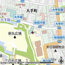 金沢白鳥路ホテル山楽 宴会場周辺の地図