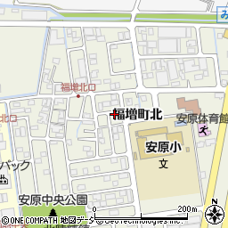石川県金沢市福増町北1113周辺の地図