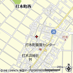 石川県金沢市打木町西周辺の地図