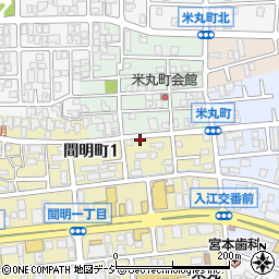 石川県　ＰＲセンター周辺の地図