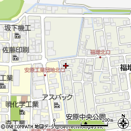 石川県金沢市福増町北1142周辺の地図