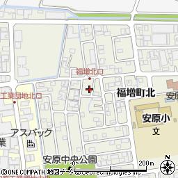 石川県金沢市福増町北160周辺の地図