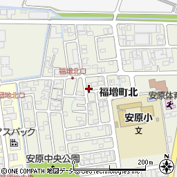 石川県金沢市福増町北1107周辺の地図