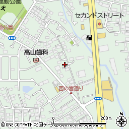 栃木県宇都宮市鶴田町1972周辺の地図