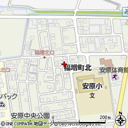石川県金沢市福増町北1110周辺の地図