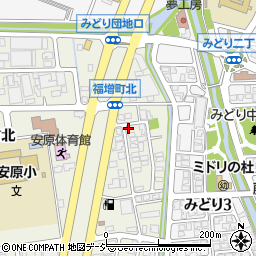 石川県金沢市福増町北918周辺の地図