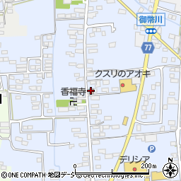 御幣川区公民館周辺の地図