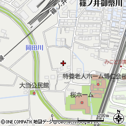 長野県長野市篠ノ井二ツ柳1556周辺の地図