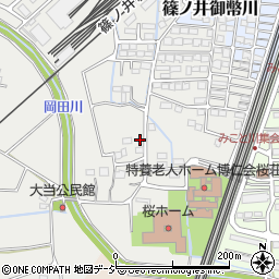 長野県長野市篠ノ井二ツ柳1550周辺の地図