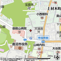 栃木県鹿沼市上材木町1728の地図 住所一覧検索 地図マピオン