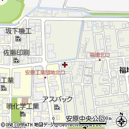 石川県金沢市福増町北1141周辺の地図
