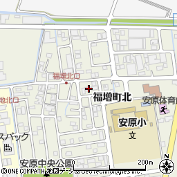 石川県金沢市福増町北1109周辺の地図