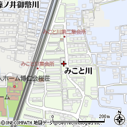 長野県長野市みこと川57周辺の地図
