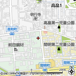 石川県金沢市進和町38周辺の地図