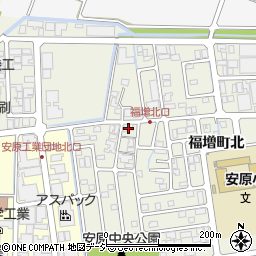 石川県金沢市福増町北90周辺の地図