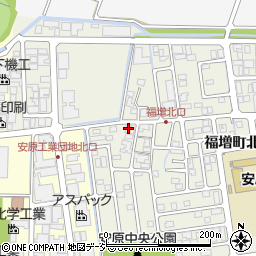 石川県金沢市福増町北73周辺の地図